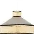 Cole Cane Easyfit Pendant Light - Natural, Grey