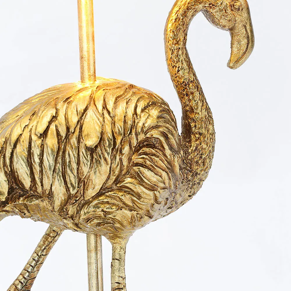 Finn Flamingo Table Lamp - Gold