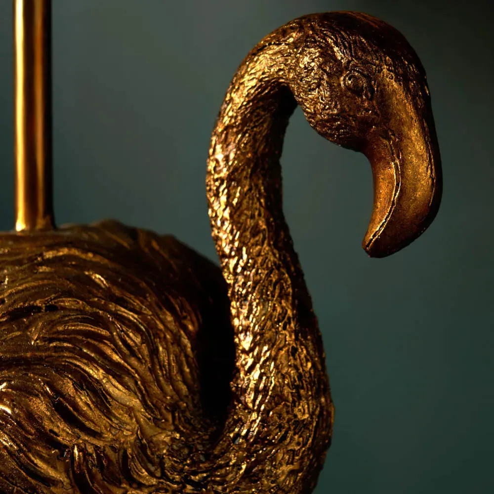 Finn Flamingo Table Lamp - Gold