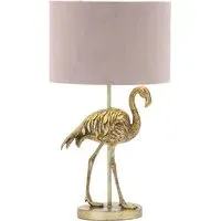 Finn Flamingo Table Lamp - Gold