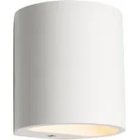 Inlight Parabol Up and Down Wall Light - White, Plaster