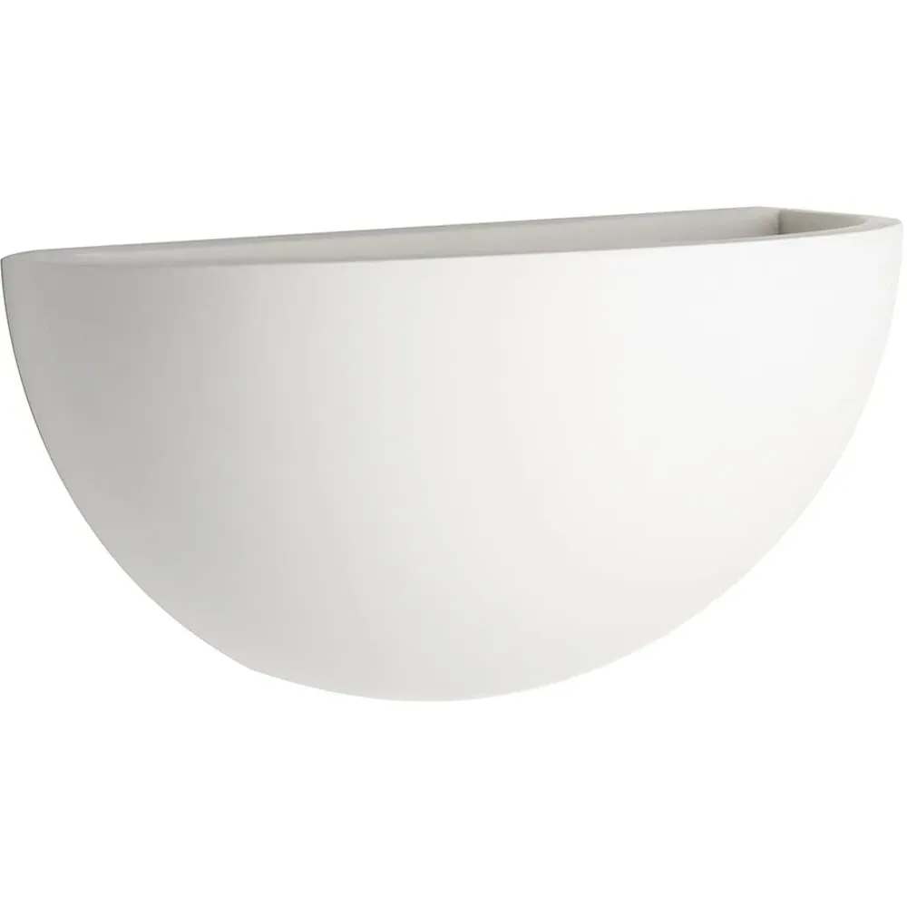 Pernie Wall Uplighter - White, Plaster image