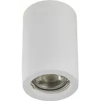 Persea Paintable Downlight - White, Plaster