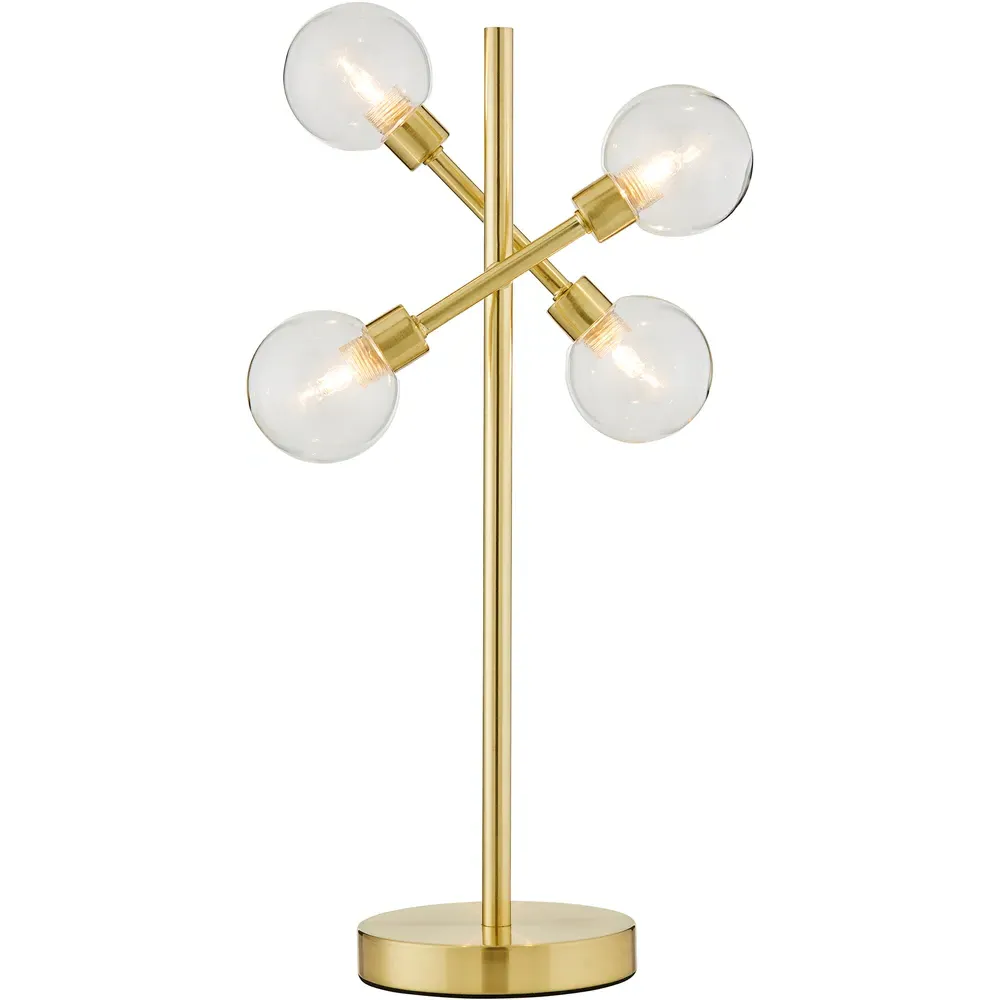 Sola Table Lamp - Gold, Glass