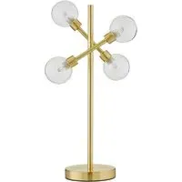 Sola Table Lamp - Gold, Glass