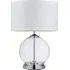 Sphere Large Table Lamp - Silver, Glass