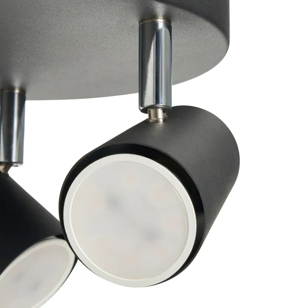 Aurora 3 Spot Light Plate - Black