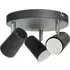 Aurora 3 Spot Light Plate - Black