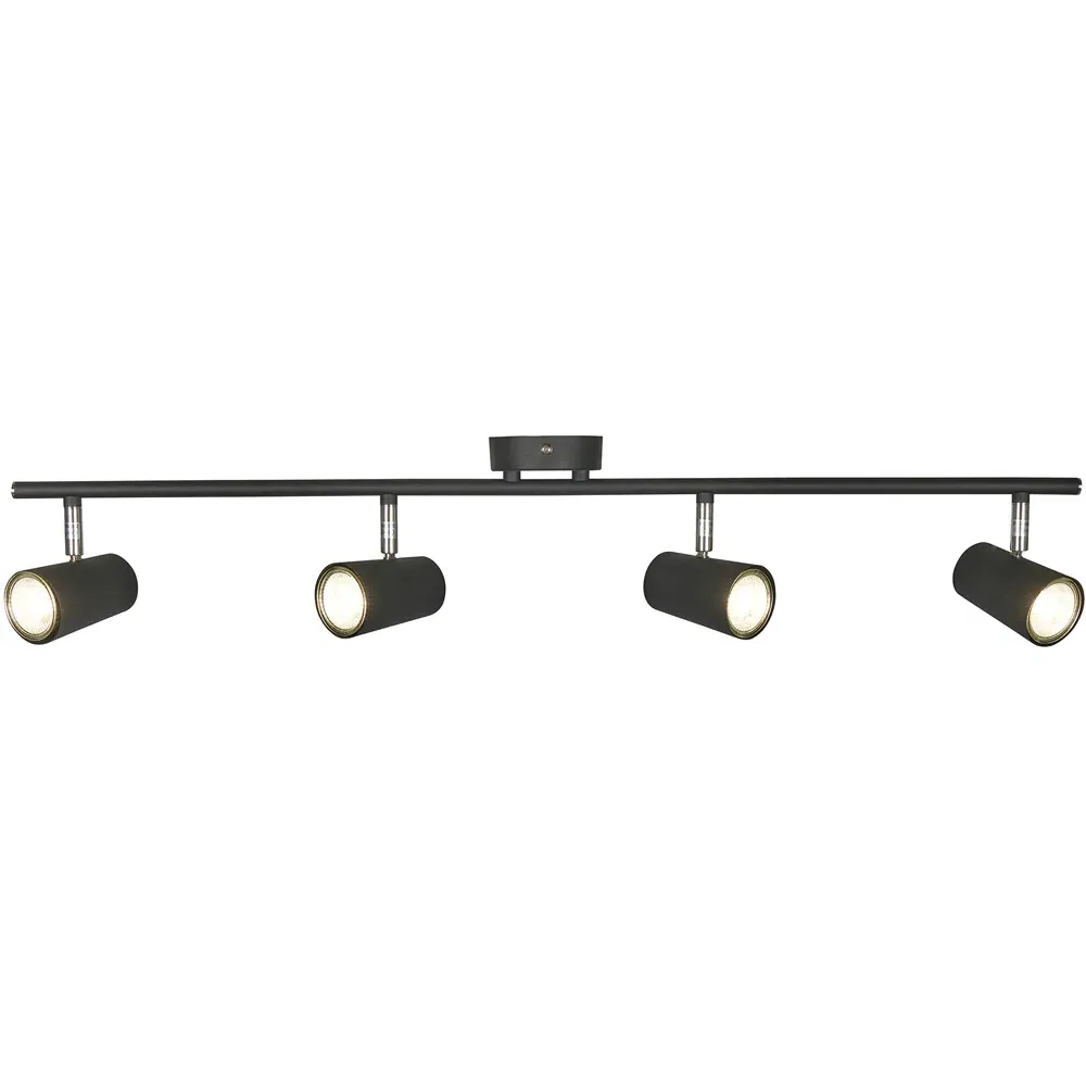 Aurora 4 Spot Light Bar - Black