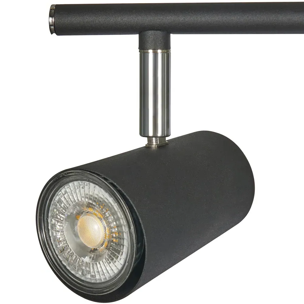 Aurora 4 Spot Light Bar - Black