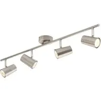Aurora 4 Spot Light Bar - Silver