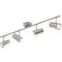 Aurora 4 Spot Light Bar - Silver