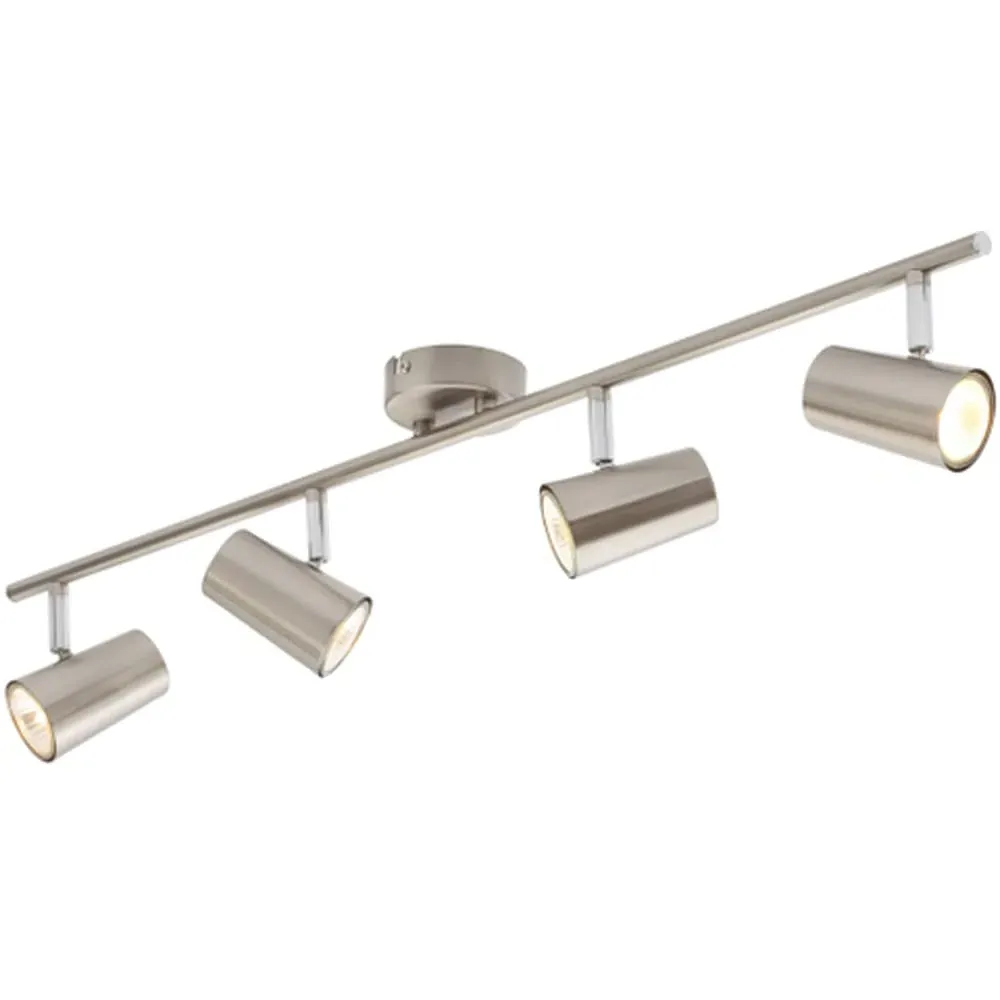 Aurora 4 Spot Light Bar - Silver