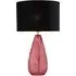 Wynter Table Lamp - Purple, Glass