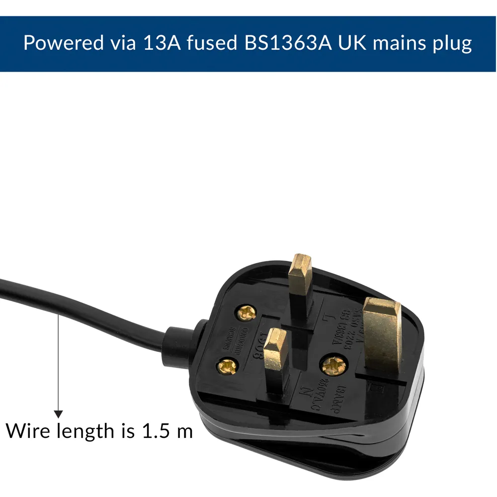 Cone Flexible Neck Desk Lamp - Blue