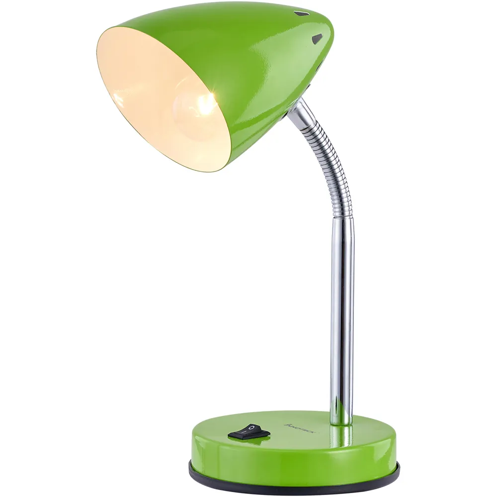 Cone Flexible Neck Desk Lamp - Green