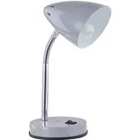 Cone Flexible Neck Desk Lamp - Grey