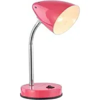 Cone Flexible Neck Desk Lamp - Pink