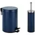 Essentials 3L Pedal Bin and Toilet Brush Set - Blue