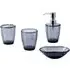 Essentials 4 Piece Bathroom Accessory Set - Grey