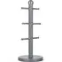 Essentials 6-Cup Mug Tree - Grey, Stainless Steel