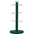 Essentials 6-Hook Mug Tree - Green, Stainless Steel