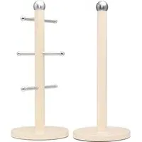 Essentials Paper Towel Holder - Cream, Stainless Steel