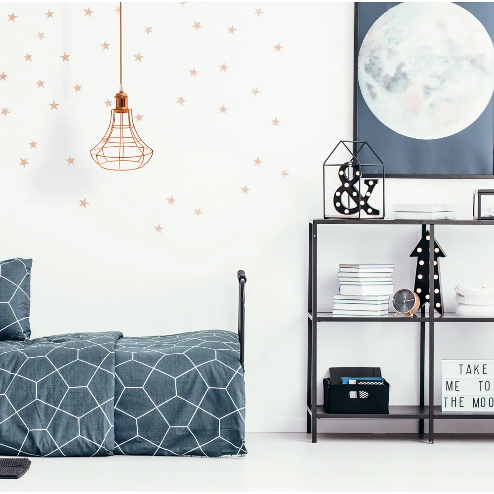 Rose Copper Ceiling Pendant Light Shade - Brown