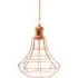 Rose Copper Ceiling Pendant Light Shade - Brown