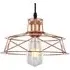 Rose Copper Ceiling Pendant Light Shade - Brown