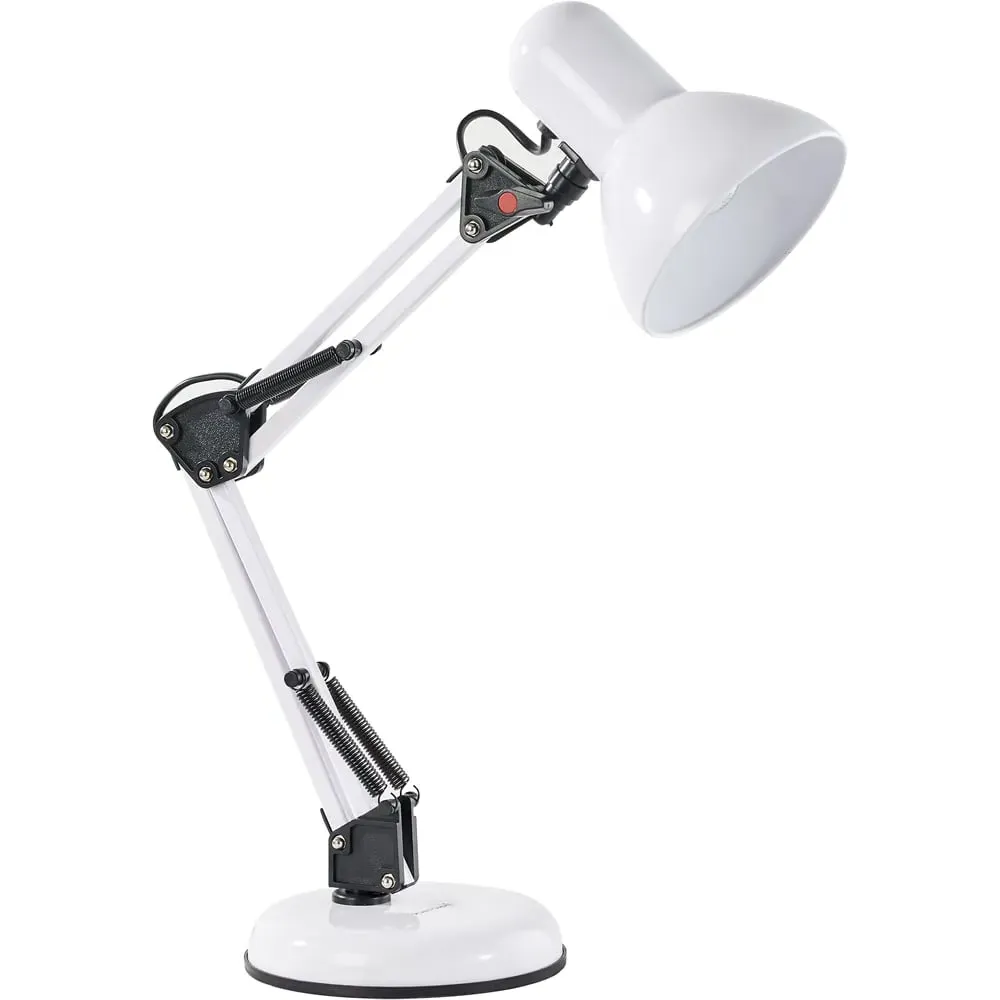 Swing Arm Desk Lamp - White