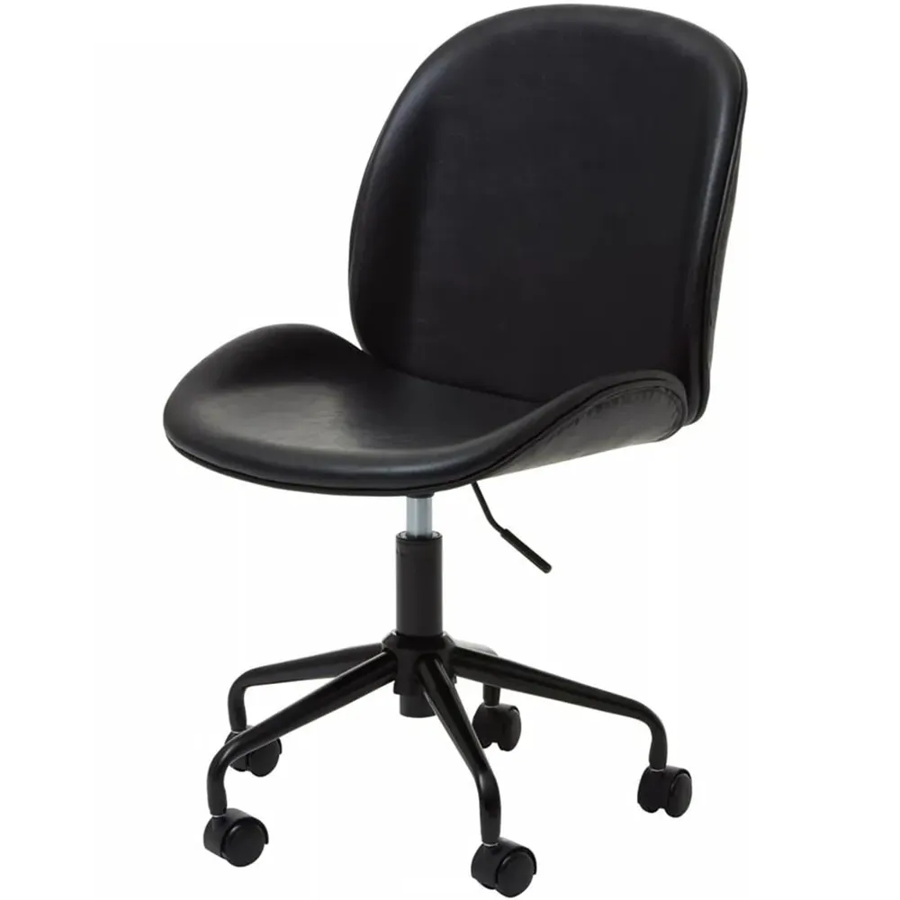 Clinton Swivel Office Chair - Black
