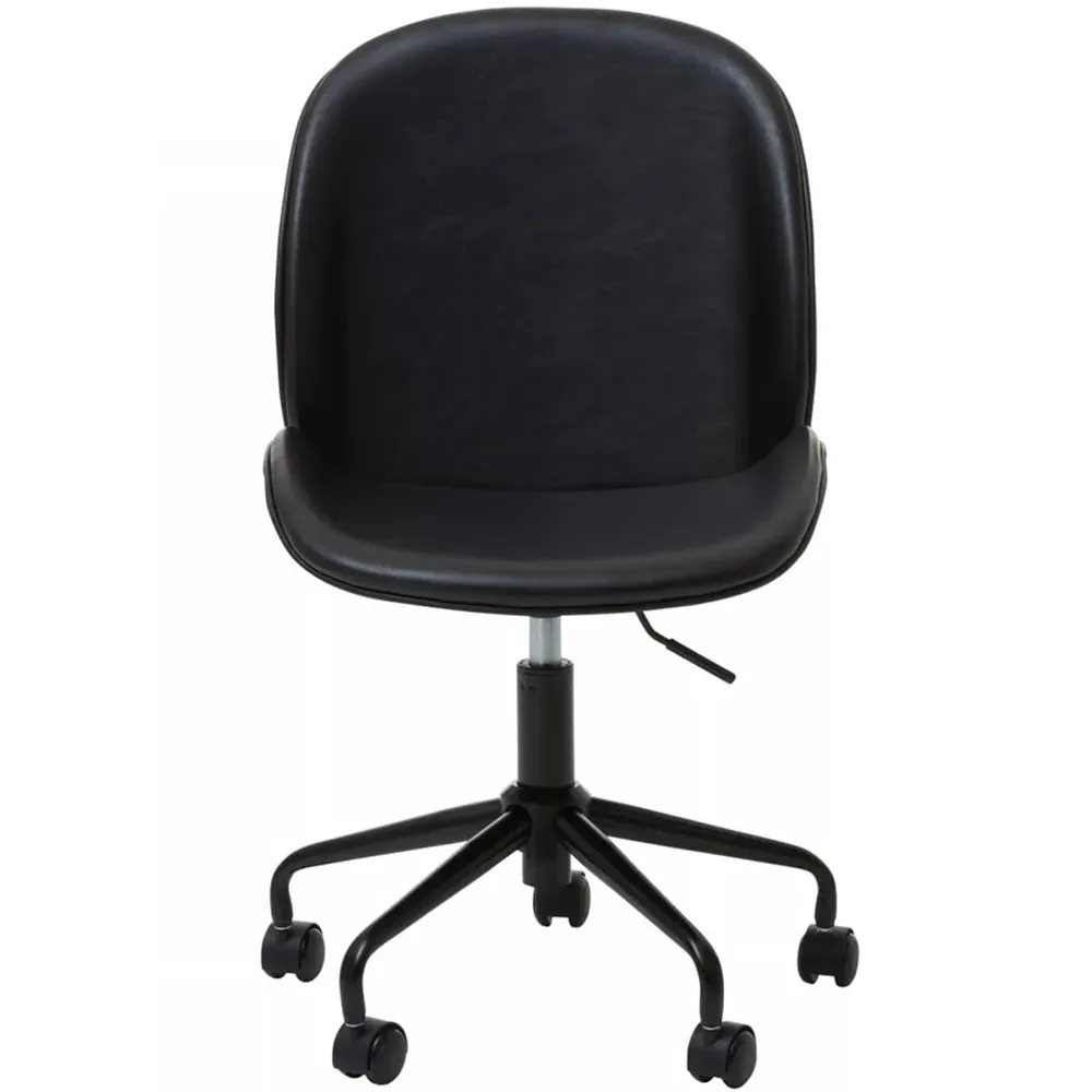 Clinton Swivel Office Chair - Black