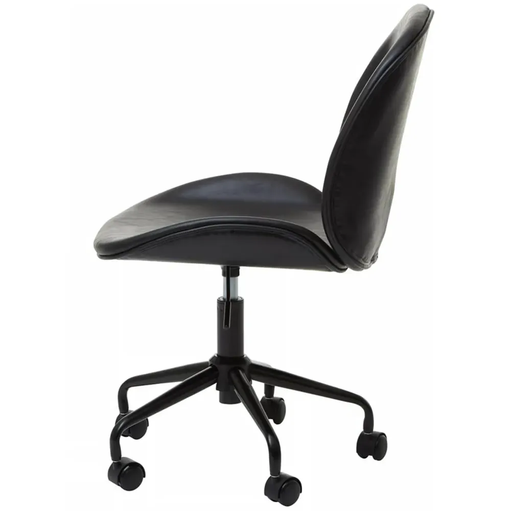 Clinton Swivel Office Chair - Black