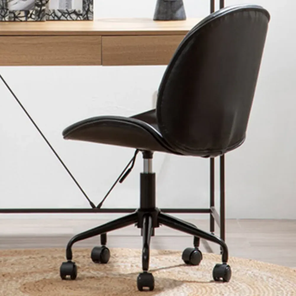 Clinton Swivel Office Chair - Black