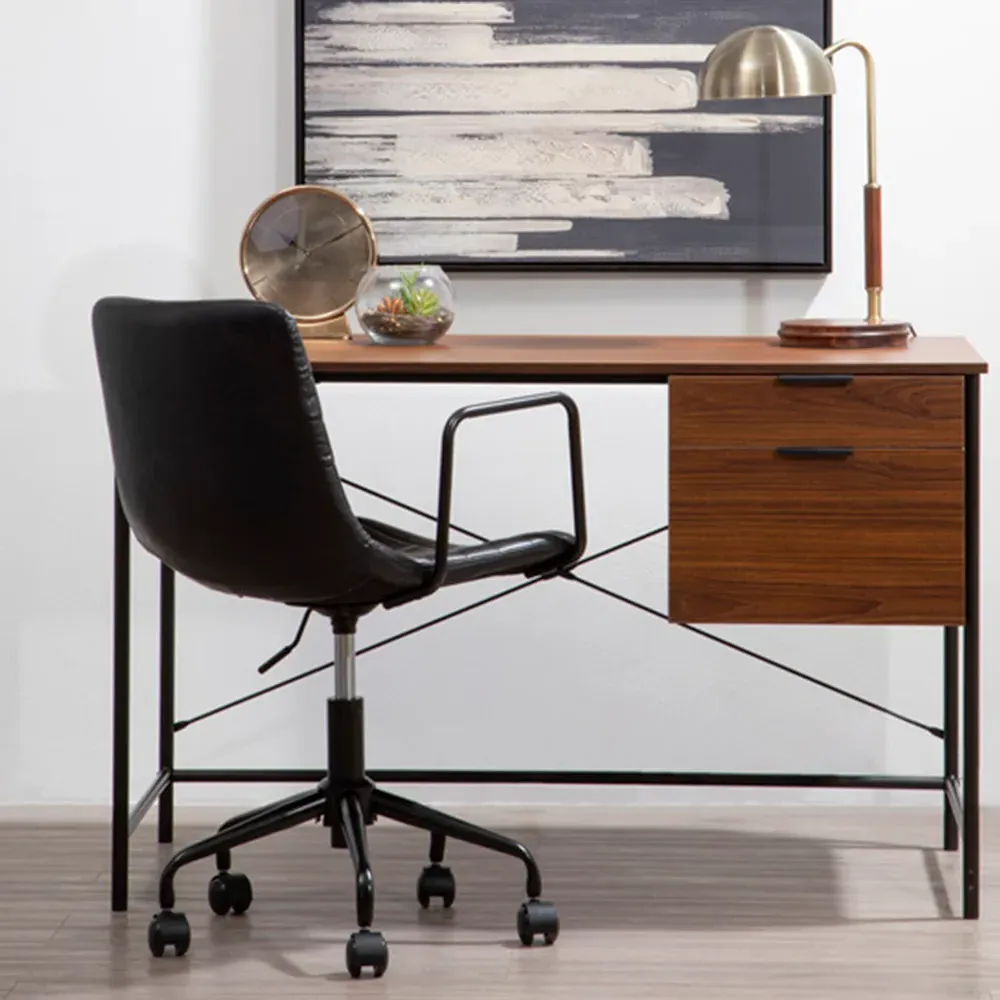 Forbes Swivel Office Chair - Black