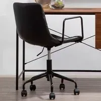 Forbes Swivel Office Chair - Black