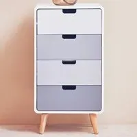 Milo 4 Drawer Cabinet - Multi, Pine