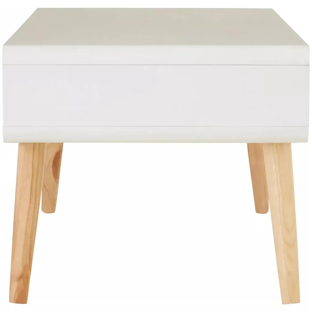 Milo Coffee Table with Drawer - Multi, Pine