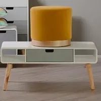 Milo Coffee Table with Drawer - Multi, Pine