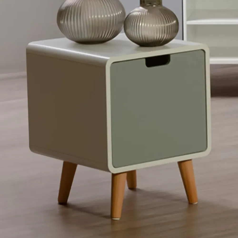 Milo Single Door Cabinet - Multi, Pine image