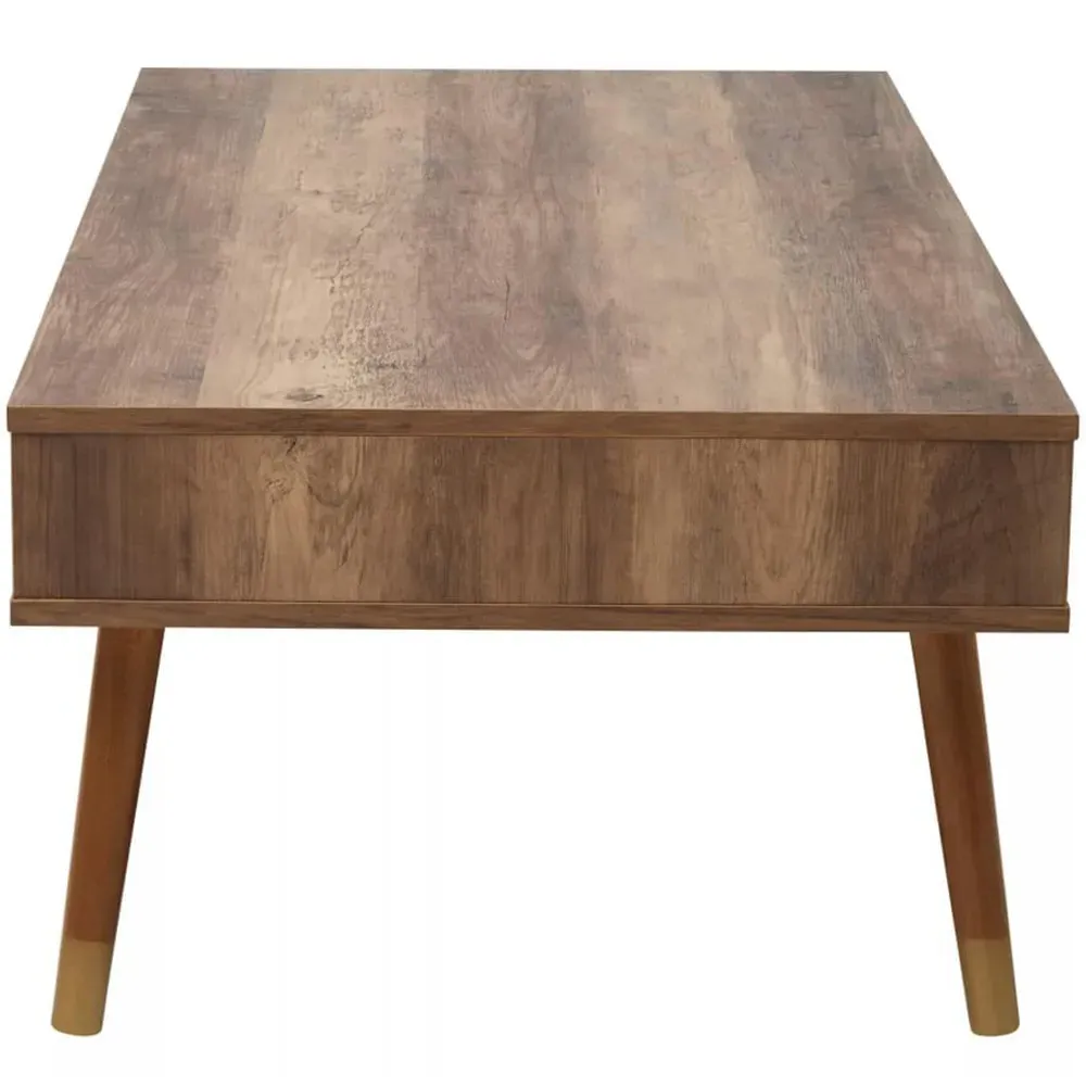 Premier Housewares 2 Drawer Coffee Table - Brown