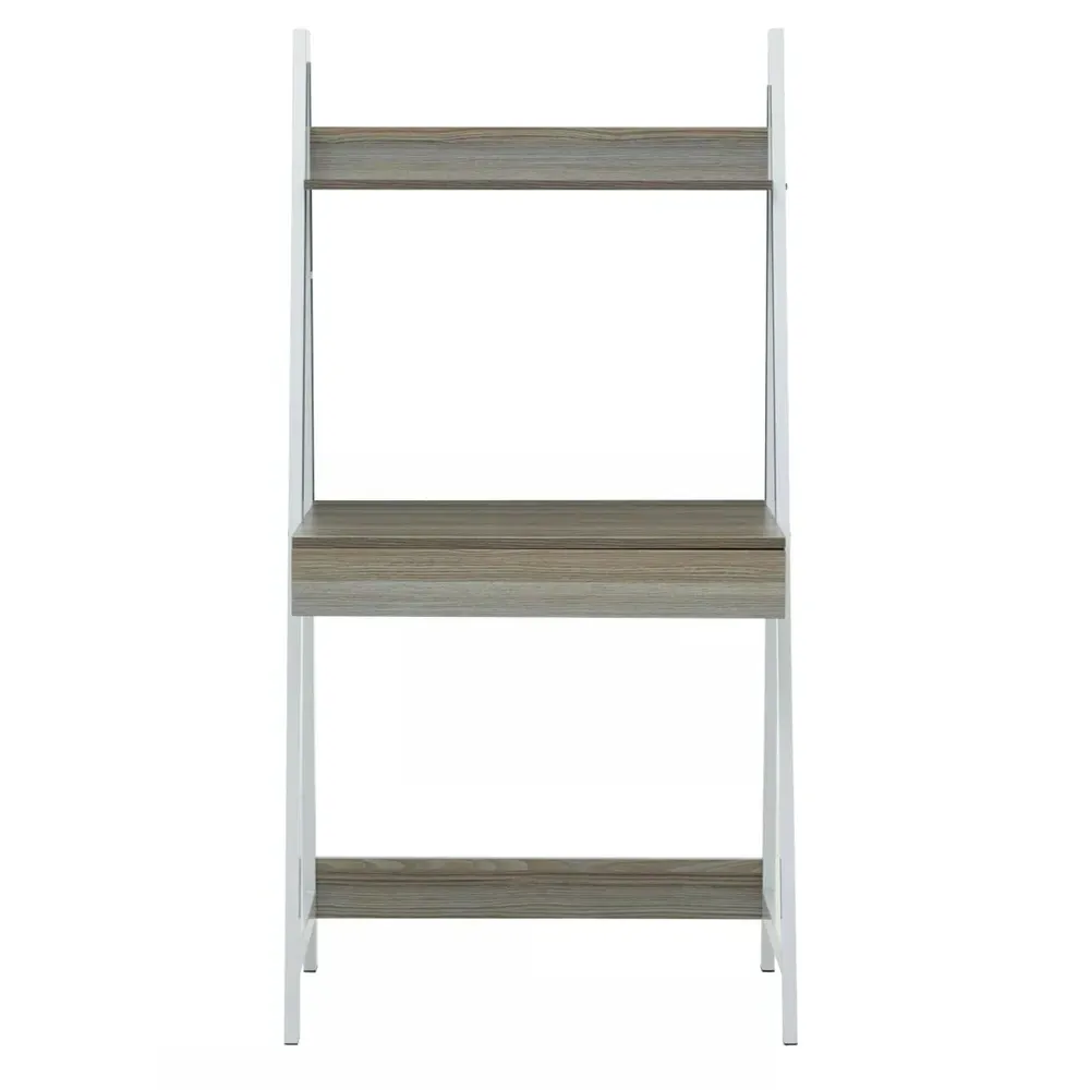 Premier Housewares Bradbury Desk with Storage - Light Oak