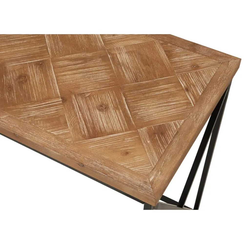 Premier Housewares Kickford Console - Multi, Parquet