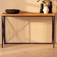 Premier Housewares Kickford Console - Multi, Parquet