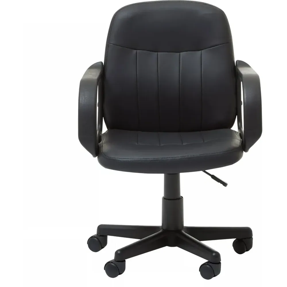 Swivel Office Chair - Black, PU