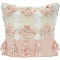 Alta Tufted Filled Cushion 2 Pack - Pink