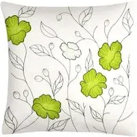 Arial Large Filled Cushion 2 Pack - Green