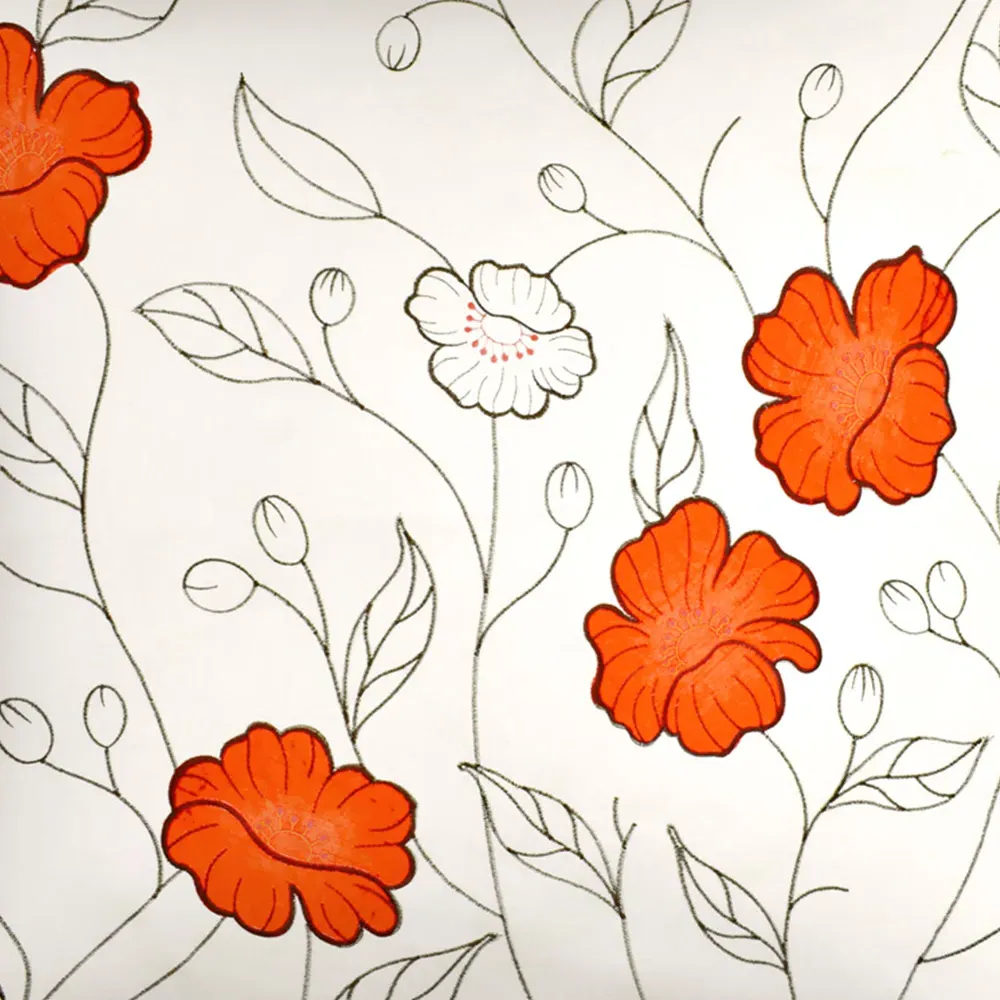 Arial Large Filled Cushion 2 Pack - Orange