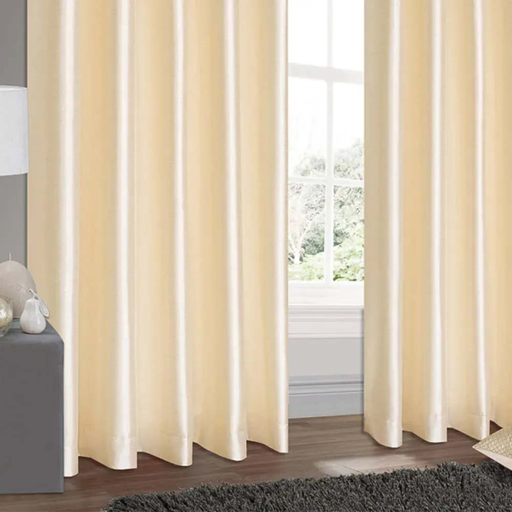 Belleza Eyelet Curtains - Cream